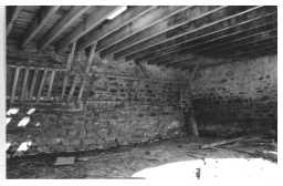 Hay manger in main range of farmstead facing into west yard 04/2011